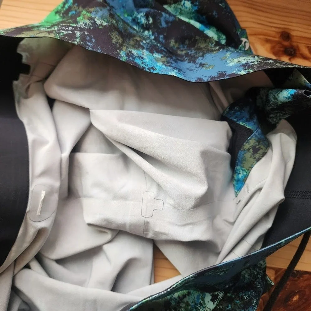 LULULEMON El Current Board Shorts Surf‎ Swim Trunks Print 34